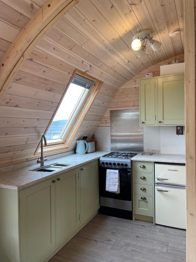 Hotel Rabbit Glamping Pod School House Farm Leighton  Exteriér fotografie